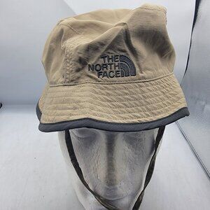 The North Face Youth Beige Bucket Hat Outdoors Hiking Camping Outdoors Trails